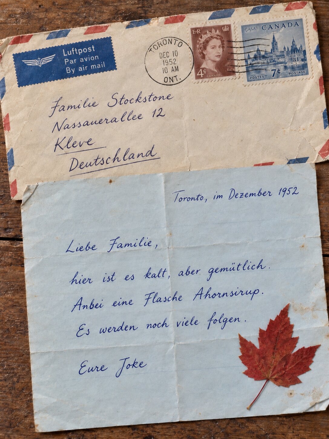 Der Brief, der 18 Jahre wartete